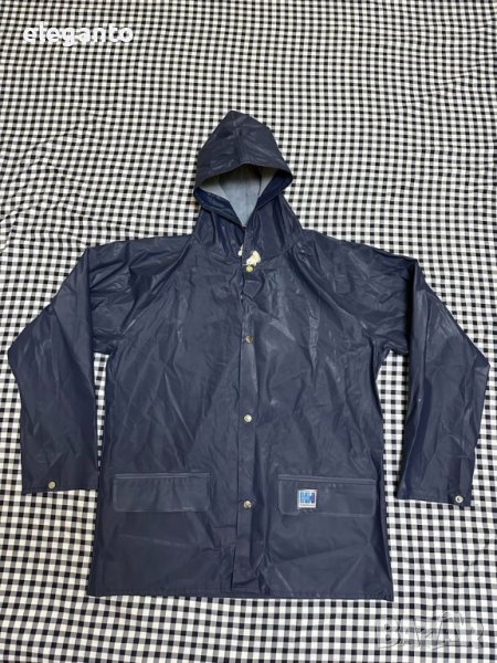 Vintage Helly Hansen мъжки гумиран дъждобран размер М, снимка 1