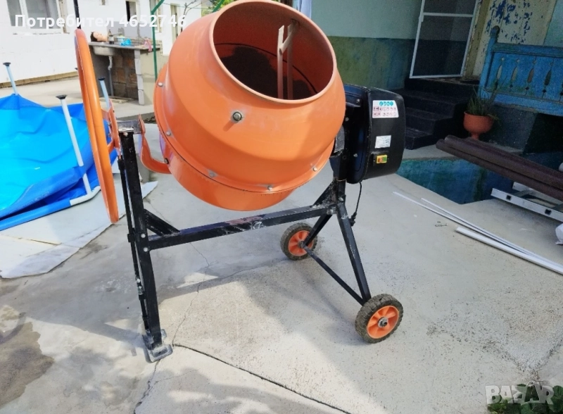 Бетонобъркачка 195 л. , снимка 1