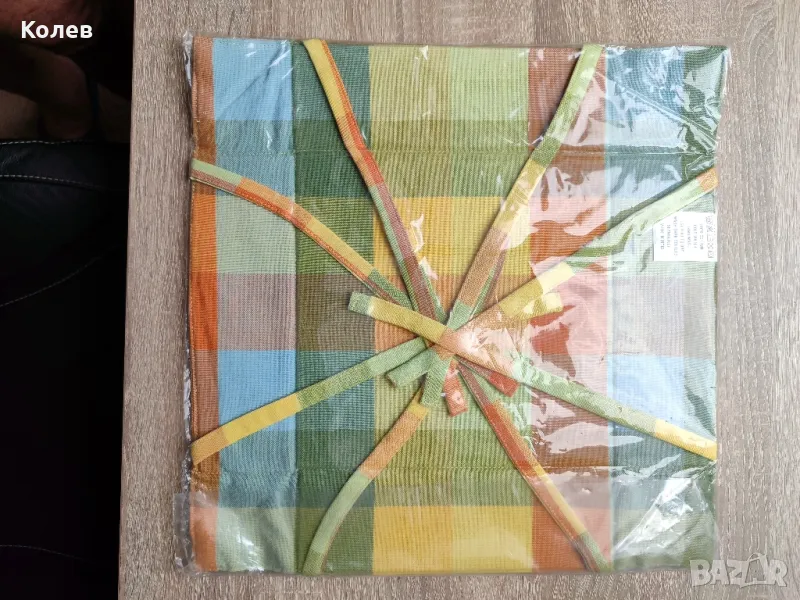 Памучен панер за хляб, от индийски памук, снимка 1