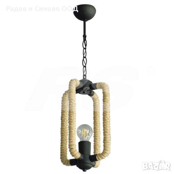 Полилей OKTAY 14030 BK E27 (14030), снимка 1