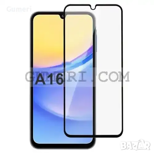 Samsung Galaxy A16 Стъклен Протектор за Целия Екран Full Glue, снимка 1