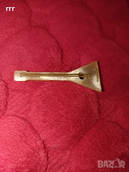 Седефена брошка балалайка, снимка 1