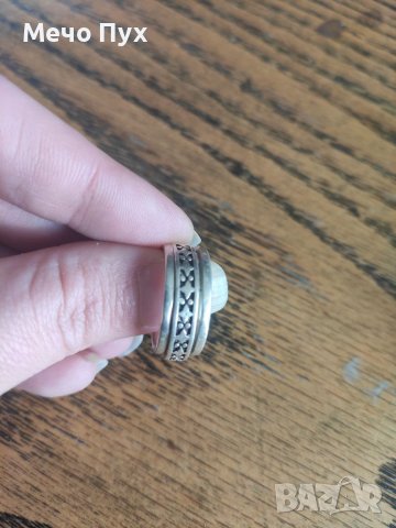 Сребърен пръстен халка (100), снимка 1 - Пръстени - 39715716