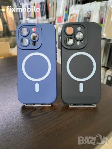 Apple iPhone 16 Pro MagSafe силиконов гръб/кейс