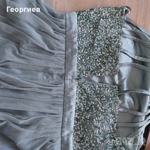 Официална рокля с тюл с дефект, снимка 6 - Рокли - 51627317