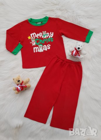 Детска Коледна пижама 2-3 години, снимка 6 - Детски пижами - 42984858