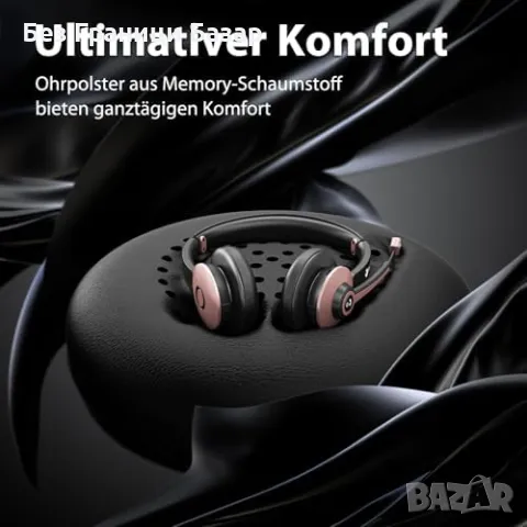 Нови Bluetooth Слушалки с Микрофон + USB | Шумопотискане, 26ч Батерия, снимка 4 - Слушалки и портативни колонки - 50167497