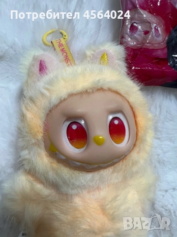 Лабубу, снимка 2 - Плюшени играчки - 51683221