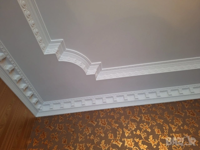 Гипсови корнизи 2.50м , снимка 3 - Декорация за дома - 53284518