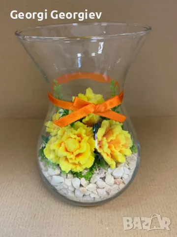 цветя изработени с глицеринов ароматен сапун , снимка 7 - Други - 50106300