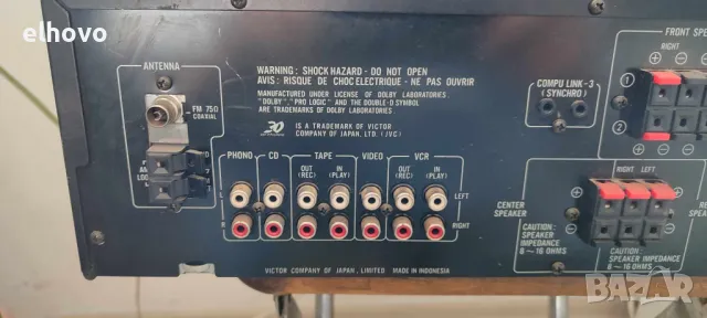 Ресивър JVC RX-554R, снимка 7 - Ресийвъри, усилватели, смесителни пултове - 48597991