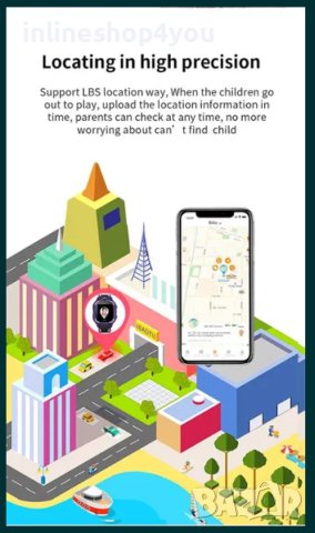 НОВ Myki smart детски смарт часовник SIM разговори локация подслушване, снимка 8 - Смарт гривни - 43140508