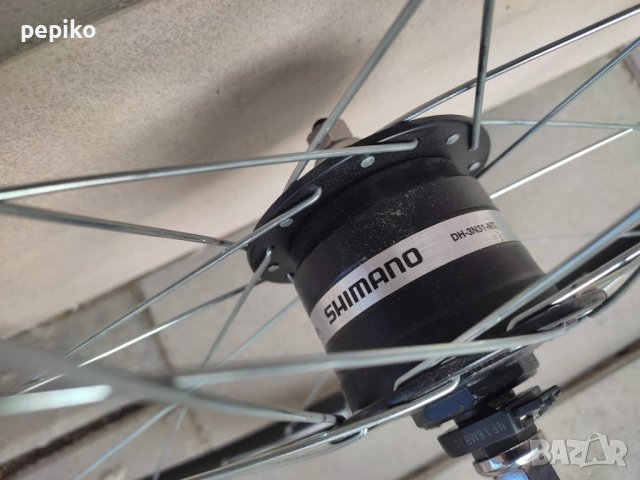 Продавам колела внос от Германия  предна капла 26 цола с динамо главина MACH 1-ER-10, снимка 5 - Части за велосипеди - 38697538