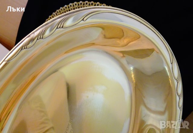 WMF бронзов съд за сервиране на дивеч,печено,риба. , снимка 6 - Антикварни и старинни предмети - 36914692