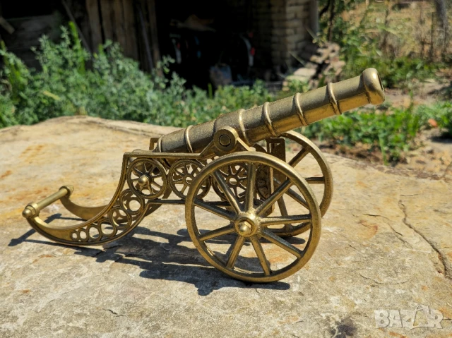 Голямо Месингово Оръдие , снимка 8 - Декорация за дома - 51357235