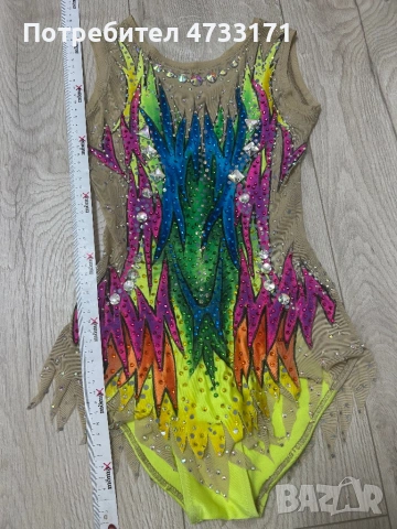 Трико за художествена гимнастика , снимка 2 - Художествена гимнастика - 53417495