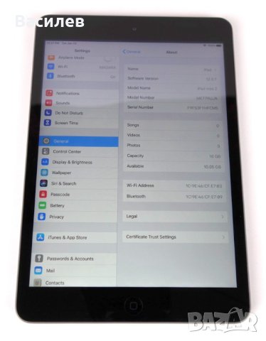 Apple iPad mini 2 / 16GB, снимка 7 - Таблети - 44004798