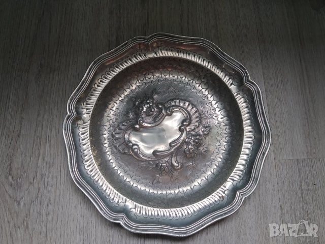 барокова чиния за декорация, снимка 1 - Антикварни и старинни предмети - 40218619