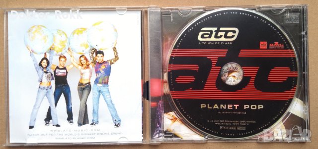 ATC - A Touch Of Class – Planet Pop (2000, CD) , снимка 3 - CD дискове - 43683193
