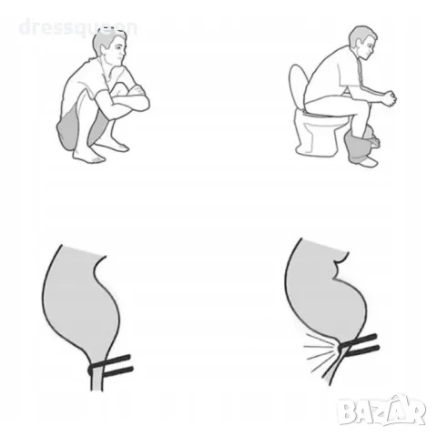 4315 Табуретка за крака за улеснено изхождане, снимка 6 - Столове - 48927075