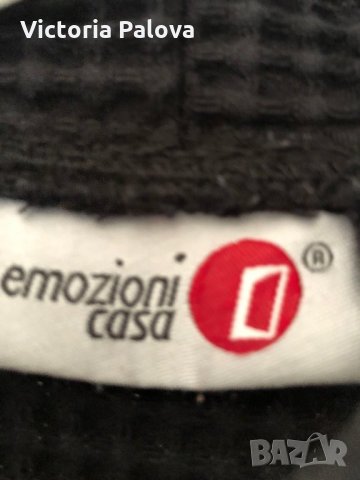 🇮🇹 Халат EMOZIONI CASA,памук100%, снимка 2 - Други - 26935196