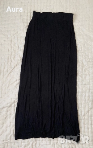 Black maxi skirt , снимка 2 - Поли - 51749485