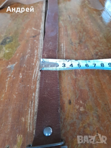 Стар кожен колан #12, снимка 3 - Други ценни предмети - 53144139