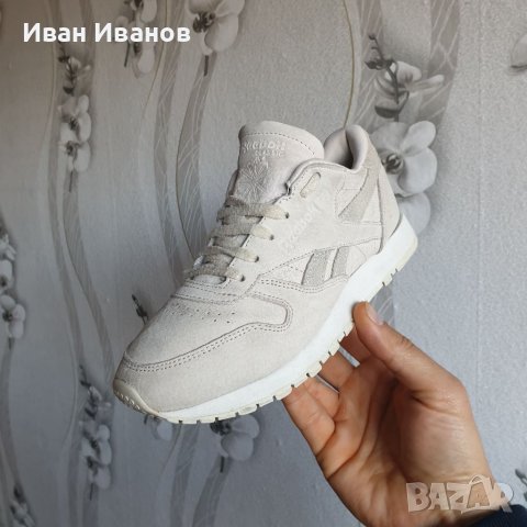 маратонки  Reebok Classic Leather Shimmer  номер 35