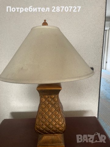 Нощна лампа керамична, снимка 2 - Настолни лампи - 39328023