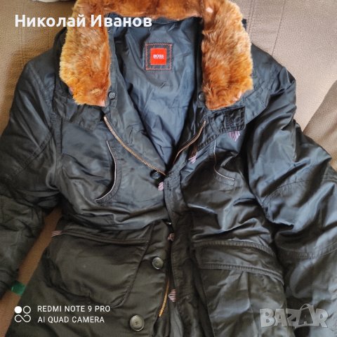 HUGO BOSS - мъжка шуба, снимка 6 - Якета - 43592591