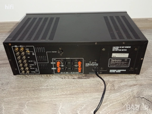 Стерео усилвател Technics SU-V4A, снимка 6 - Ресийвъри, усилватели, смесителни пултове - 53012580