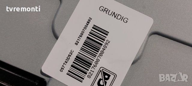POWER SUPPLY AP-P96AM. 2955051104.for, Grundig 43 GUA 2020 DISPLAY 057T43D52C, снимка 5 - Части и Платки - 38772305