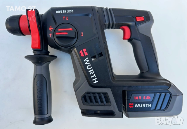 Wurth ABH 18 Compact - НОВ Безчетков перфоратор M-Cube 2x18V 5.0Ah, снимка 2 - Перфоратори - 53249435