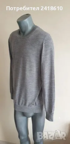 Scotch & Soda Slim Fit Merino  Mens Size M НОВО! ОРИГИНАЛ! Мъжки тънък Вълнен Пуловер!, снимка 8 - Пуловери - 48416351