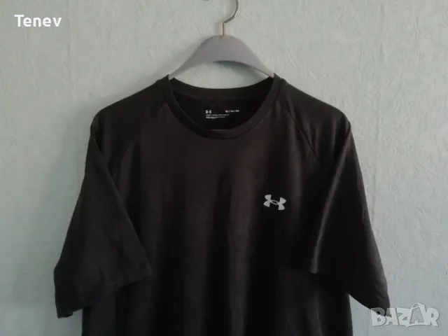 Under Armour Velocity Jacquard Loose XL оригинална мъжка тениска фланелка , снимка 3 - Тениски - 47668015