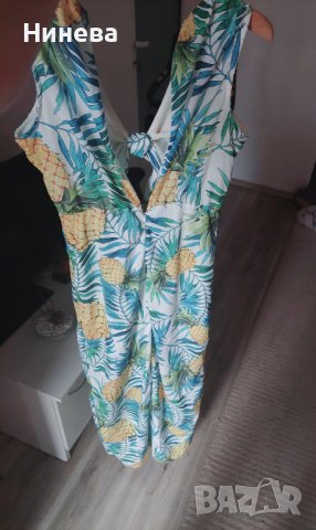 Плажна рокля с ананаси