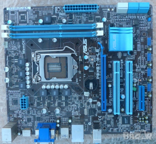 Asus P8H67-M LE Socket 1155, снимка 2 - Дънни платки - 52435117