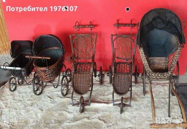 Лот от арт ретро колички за кукли, снимка 15 - Колекции - 51451297