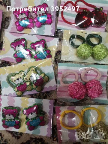 Ластици за коса, снимка 3 - Аксесоари за коса - 43929622