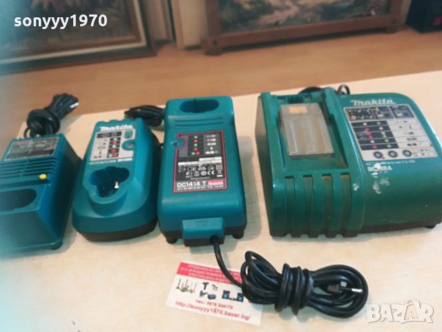 makita-зарядни 200ЛВ ЗА 1БР 0705210912, снимка 4 - Винтоверти - 32786846