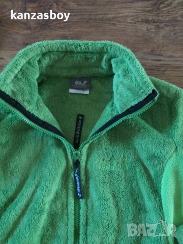 jack wolfskin sherpa - страхотен дамски полар КАТО НОВ, снимка 2 - Якета - 43384044
