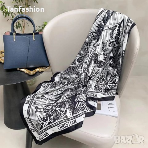 Марков дамски шал Диор, снимка 2 - Шалове - 43239938