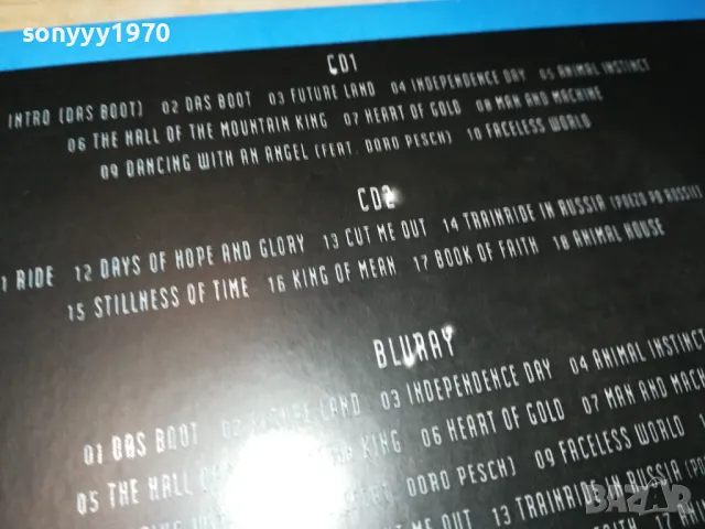 UDO NAVY-METAL-NIGHT BLU-RAY DISC+CD X2 1703251903, снимка 16 - Blu-Ray филми - 49532954