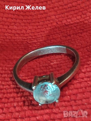 СРЕБЪРЕН НЕЖЕН АРТ ПРЪСТЕН СРЕБРО 925 с ФАСЕТИРАН ЦИРКОН 26218, снимка 3 - Пръстени - 33737127