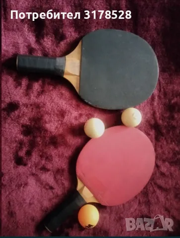 Триола(vermona) и хилки за тенис на маса с топчета и шнорхел, снимка 4 - Други - 50211388