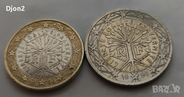 Евро монети 1999г., снимка 3 - Нумизматика и бонистика - 53416415