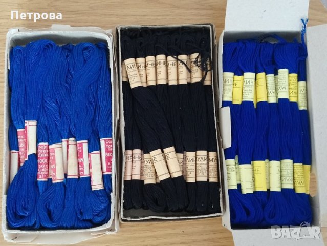 Памучни конци за бродиране- МУЛИНЕ, снимка 3 - Други - 26056495