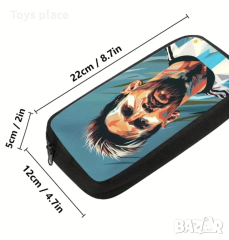 CR-7 Раница Роналдо, футболна раница Меси и Роналдо, комплект 3 части., снимка 7 - Ученически пособия, канцеларски материали - 51916118