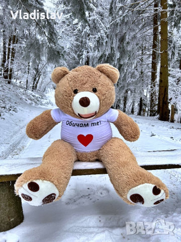 ПРОМО ОФЕРТА!! Плюшени мечета от 100 до 200 см, снимка 4 - Плюшени играчки - 44847128