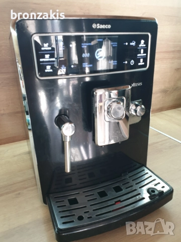 Saeco Xelsis black- внос от Австрия, с кана и БГ меню, снимка 3 - Кафемашини - 52951986